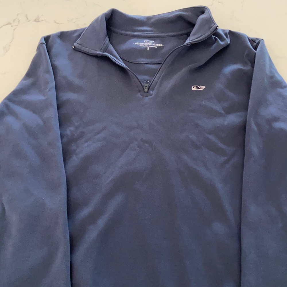 Vineyard vines navy blue 1/4 zip